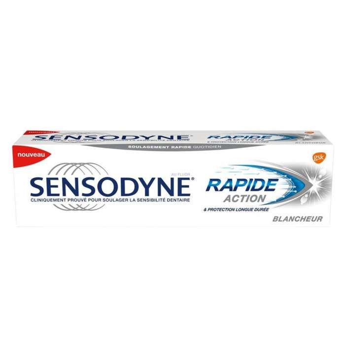 sensodyne-sensodyne-rapide-action-blancheur-75-ml-dentifrices-blanchisseur.jpg SENSODYNE RAPIDE ACTION BLANCHEUR 75 ML – Image 1