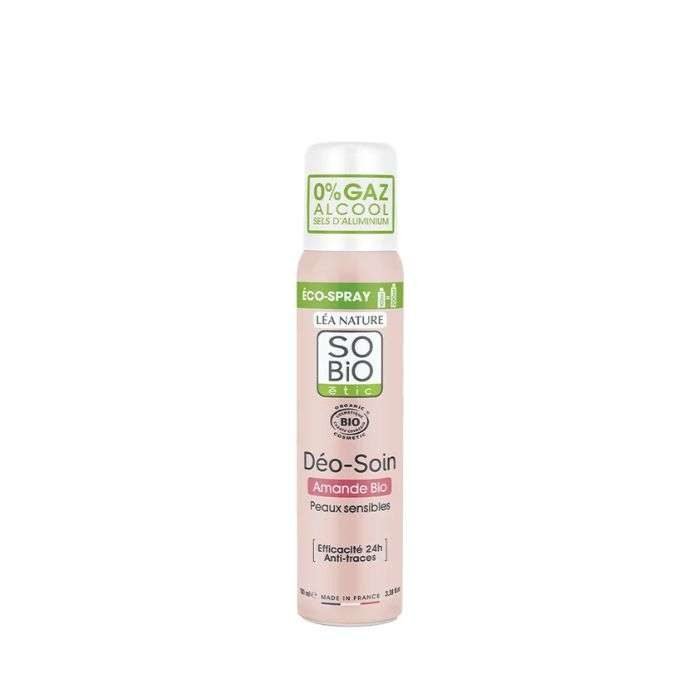 so-bio-deo-soin-spray-amande-bio-100-ml.jpg SO BIO DEO SOIN SPRAY AMANDE BIO 100 ML – Image 1