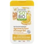 SO BIO GEL DOUCHE HYDRATANT AGRUMES ET FLEURS ORANGER BIO 450 ML