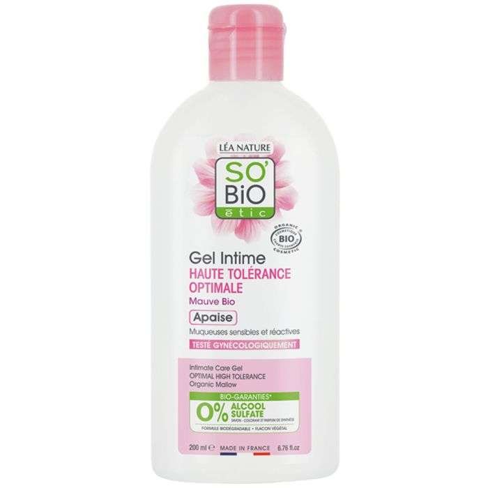 so-bio-so-bio-gel-intime-haute-tolerance-optimale-200-ml-toilette-intime.jpg SO BIO GEL INTIME HAUTE TOLERANCE OPTIMALE 200 ML – Image 1