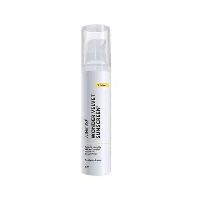system-360-system-360-wonder-velvet-gel-solaire-invisible-spf-50-tous-types-de-peaux-50-ml-gels-solaire.jpg SYSTEM 360 WONDER VELVET GEL SOLAIRE INVISIBLE SPF 50 TOUS TYPES DE PEAUX 50 ML – Image 1