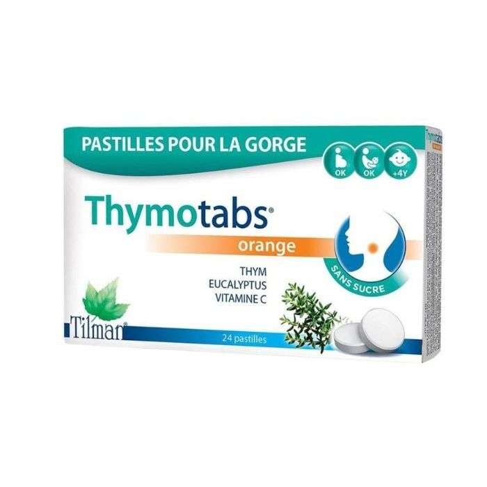 tilman-tilman-thymotabs-orange-24-pastilles-pour-la-gorge-vitamines-et-formes.jpg TILMAN THYMOTABS ORANGE 24 PASTILLES POUR LA GORGE – Image 1