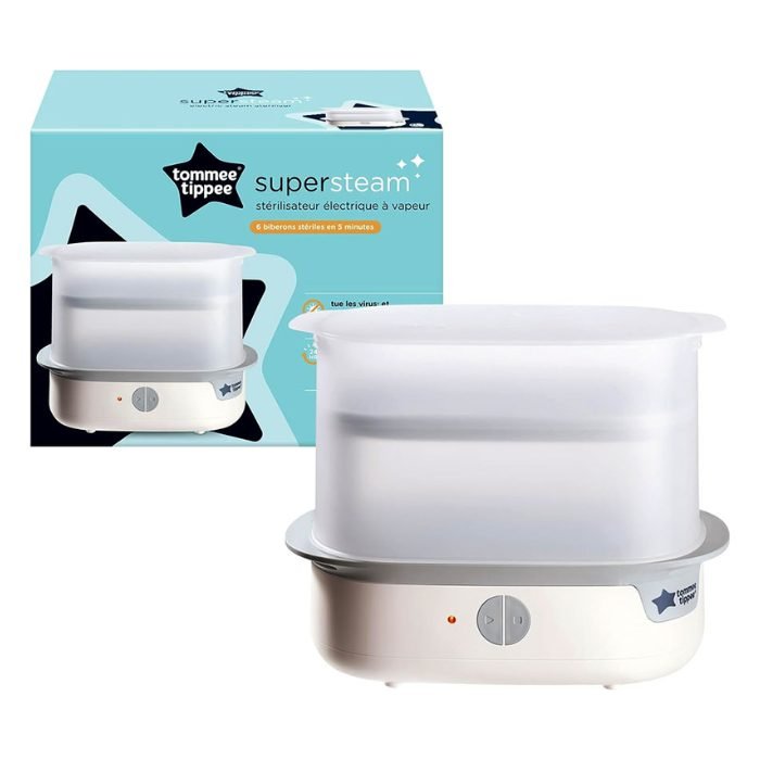 tommee-tippee-tommee-tippee-sterilisateur-electrique-a-vapeur-advanced-super-robots-cuiseurs-sterilisateurs-et-chauffes-biberons.jpg TOMMEE TIPPEE STERILISATEUR ELECTRIQUE A VAPEUR ADVANCED SUPER – Image 1