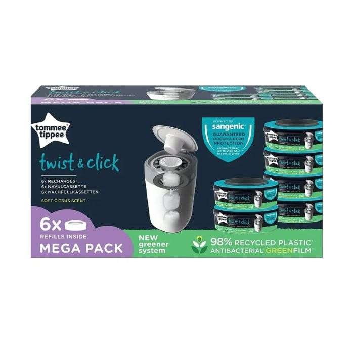 tommee-tippee-twist-and-click-pack-de-6-recharges.jpg TOMMEE TIPPEE TWIST AND CLICK PACK DE 6 RECHARGES – Image 1
