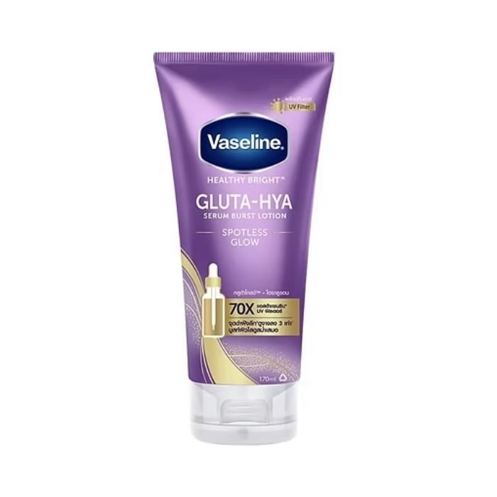 vaseline-gluta-hya-serum-burst-lotion-spotless-glow-290ml.jpg VASELINE GLUTA HYA SERUM BURST LOTION SPOTLESS GLOW 290ML – Image 1