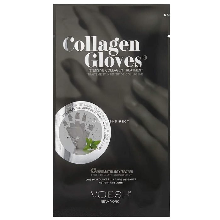VOESH NEW YORK COLLAGEN GLOVES FINGER TIP REMOVABLE AND HERB EXTRACT 16 ML – Image 1
