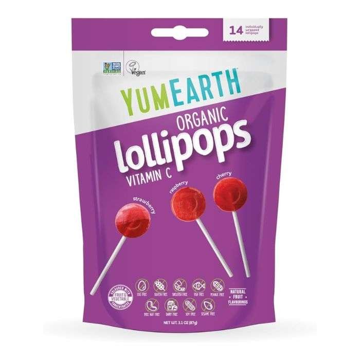 yumearth-lollipops-organics-vitamin-c-pack-de-14.jpg YUMEARTH LOLLIPOPS ORGANICS VITAMIN C PACK DE 14 – Image 1